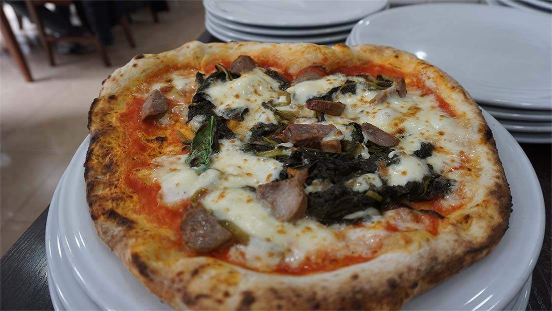 la vera pizza napoletana a Milano, ristorante 'A Tarantella