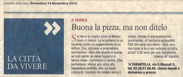 pizzeria in zona centrale