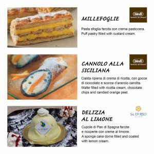 dolci al ristorante A' Tarantella