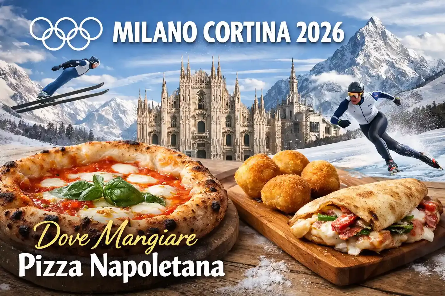 Olimpiadi Milano-Cortina 2026 - dove andare a mangiare la vera pizza Napoletana